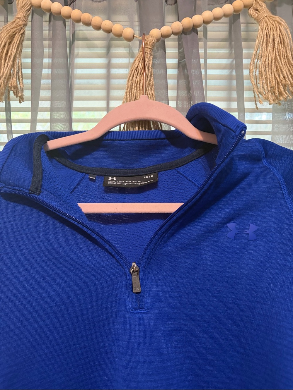 Under Armour Men’s Half-Zip Performance Sweater - Royal Blue